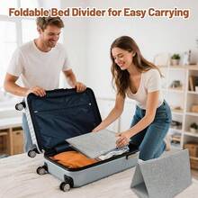 ZBed Divider Co Sleeping Adults Bed Separator Twins,& King 20 * 12 * 6IN (Small) - Large - 查看 6