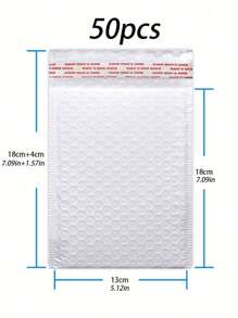 50 Pcs Bubble Mailers Bubble Usable Bubble Envelopes Small Packaging Mailing Envelope Shipping Bag Bulk Pack Self Seal Package Packing Business Supplies School Supplies, Back To School