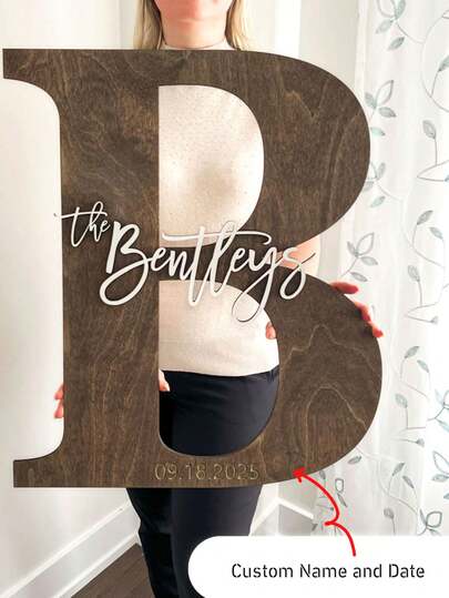 Wedding Guestbook Alternative Wooden Name Sign Wooden Letters Wedding Signs Wedding Decorations Custom Wood Sign Wooden Last Name Sign