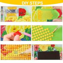 5D Diamond Painting Kit - 11.8x15.7 Inches Full Drill Rhinestone Mosaic Art, Transparent Canvas, Suitable For Modern Home Decor And Unique Handmade Gifts, Brand New Diamond Painting Set