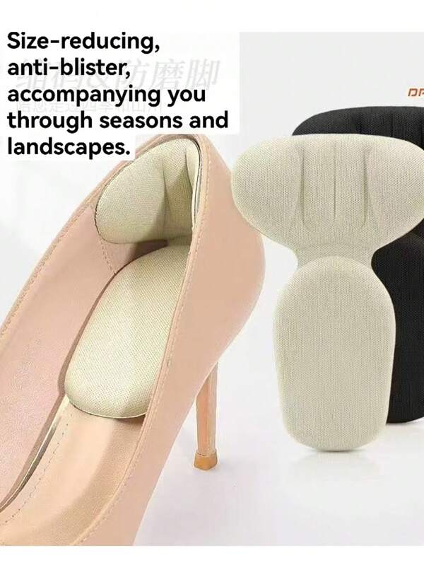 Pair Heel Grips Liner Cushions Inserts For Loose Shoes, Heel Pads Snugs For Shoe Too Big , Filler Improved Shoe Fit And Comfort, Prevent Heel Slip And Blister