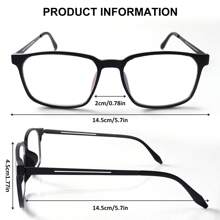 Progressieve multifocale leesbril, anti-blauwlicht superlicht montuur, TR flexibel materiaal, unisex geschikt voor alle scenario's