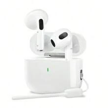 Auriculares inalámbricos, diseño intrauricular, reducción de ruido, calidad de sonido estéreo Hi-Fi, sin retraso, sensor táctil, apto para deportes, compatible con Android/iOS y otros teléfonos inteligentes