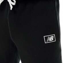 New Balance Essentials Brushed Back Pant - BLACK (001) - Black - View 6