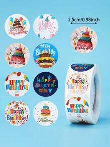 500pcs Decorative Stickers, Suitable For Mother's Day, Birthday, Gift Decoration