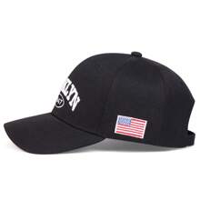 1 Stück Herren BROOKLYN 1947 Buchstaben & amerikanische Flagge Stickerei Baseball Kappe, Straßenmode Lässig Hut für Frühling/Herbst Outdoor, Reise, Strand