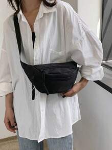 Casual Minimalist Fashion Versatile Waist Bag For Women