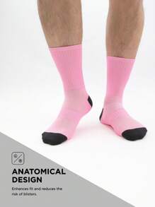 1/4 pary skarpet kolarskich dla mężczyzn i kobiet, idealnych do jazdy na rowerze, biegania, pieszych wędrówek, uprawiania sportu, tenisa, golfa i pracy. Wzory literowe, transportowe i geometryczne. Świetny prezent na święta takie jak Święto Dziękczynienia, Boże Narodzenie, powrót do szkoły, Wielkanoc, karnawał i jesień.