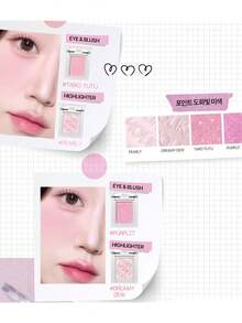 HOLIKA HOLIKA My Favorite Eyeshadow 78 TARO TUTU, Lightweight Blendable, Smooth Pressed Powder, Long-Lasting Pigment, Pocket-Sized, Finger Application, Non-Cakey, Touchup Anytime, Travel Essential, De-Puffing, 5-Minute Quick Makeup, Korean Cosmetics, 1.8g/0.06oz - 78 TARO TUTU - View 6