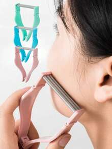 1 件面部脱毛器弹簧线圈，手动脱毛器，适用于面部、手臂、手部、腿部，亲肤 - 彩色 - 查看 7