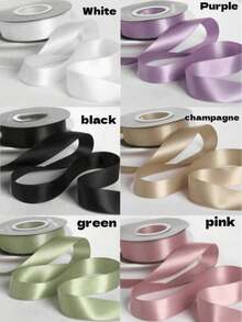 Customizable Satin Ribbon Labels, Printed With Name And Drink Labels For Weddings And Various Events, Tabletop Decoration Bows And Drink Labels, Modern Decorated Tabletop With Printed Ribbon Name, Satin Ribbon Placecards And Drink Tags, Each Ribbon Carefully Printed With The Name Of Your Choice, Creating Personalized Souvenirs For Your Guests