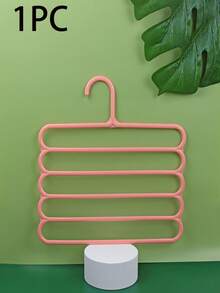 多功能无痕衣帽架发夹整理架/展示架防滑S型裤架西裤挂架围巾收纳衣架家用宿舍多层防风晾衣架围巾床单裤子领带收纳衣架