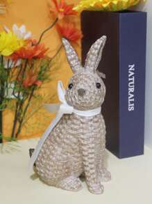 تزيين على شكل أرنب كرتوني، مناسب لغرفة النوم وغرفة المعيشة