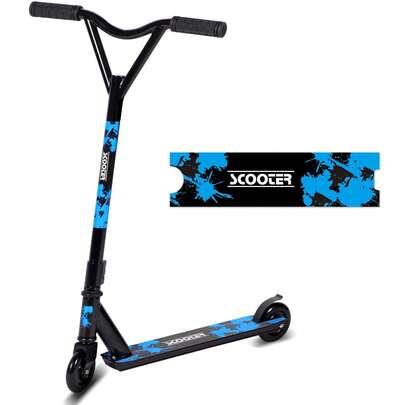 Pro Stunt Scooter, 360 Degree Spin Handlebar Trick Scooter Street Stunt Scooter Freestyle Stunt Scooters With ABEC-9 Bearings For Boys Girls