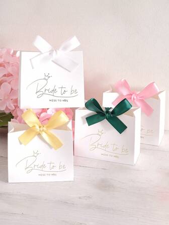 1套/3件，简约风格婚礼礼盒适用于高端婚礼派对用品、糖果盒和礼品盒