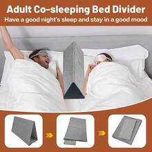 ZBed Divider Co Sleeping Adults Bed Separator Twins,& King 20 * 12 * 6IN (Small) - Large - 查看 5