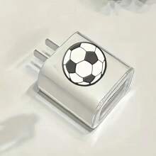 Football Pattern Data Cable Protective Sleeve Compatible With Apple Charging Cable, Anti-Breaking Cable Protector, Charger Accessories, Phone Accessories