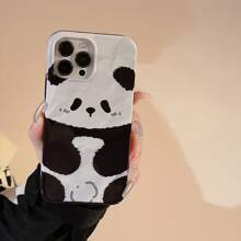 Creative Panda Phone Case Suitable For IPhone 14, IPhone 15, IPhone 16 Pro Max