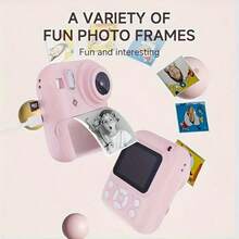 W&O Instant Print Camera Digital Camera With 3 Rolls Print Paper, 1080P HD Ditigal Camera 2.4 Inch Screen, Selfie Video Camera, USB Cable/Color Pen/Bag/ Included, Electronics,Small For Boys Girls Teens Students Seniors,Christmas, Halloween, Thanksgiving Gifts,Travel Essentials,School Essentials,School Supplies,Wedding Essentials - 藍色 - 查看 9