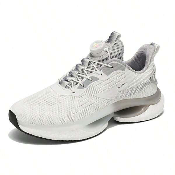 Men's Outdoor Casual Sports Shoes, Fashionable Rotary Buckle Design, Comfortable & Versatile