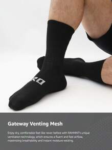 1/4 pary skarpet kolarskich z nadrukiem alfabetycznym i geometrycznym dla mężczyzn i kobiet, odpowiednie do jazdy na rowerze, biegania, pieszych wędrówek, uprawiania sportu, na siłownię, do tenisa, golfa, do pracy, jako prezent na Święto Dziękczynienia, Boże Narodzenie, powrót do szkoły, Wielkanoc, karnawał i jesień