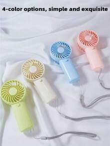 6 件便携式手持迷你风扇，1 速调节，带挂绳的迷你风扇，便携式风扇手持风扇，AAA 电池供电风扇，电池供电的轻便小型袖珍风扇 - 夏季派对礼物，适合户外、运动、旅行、厨房、卧室、学校、办公室，适合女性、男性、儿童、成人（不含电池，需单独购买）