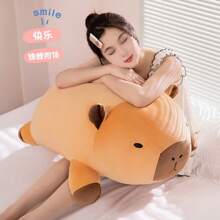 Soft Posing Capybara Plush Toy - Super Soft Non-Allergenic Polyester Stuffed Animal, Cute And Lifelike Design, And Cuddly For Kids, Adults And Pet Lovers / Gift For Kids Halloween Christmas (15 Inch / 40 Cm)