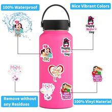 60 件母亲节贴纸乙烯基美学贴纸剪贴簿、日记、保险杠、滑板、水瓶、卡通、安全帽、汽车贴纸和贴花 - 彩色 - 查看 7