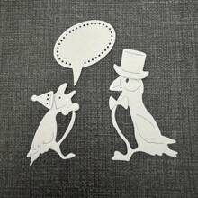 2025 Neuankömmling Tier Party Serie Metall Schneidematrizen für DIY Scrapbooking Kartengestaltung Schablonen Prägung Handwerks Dekoration