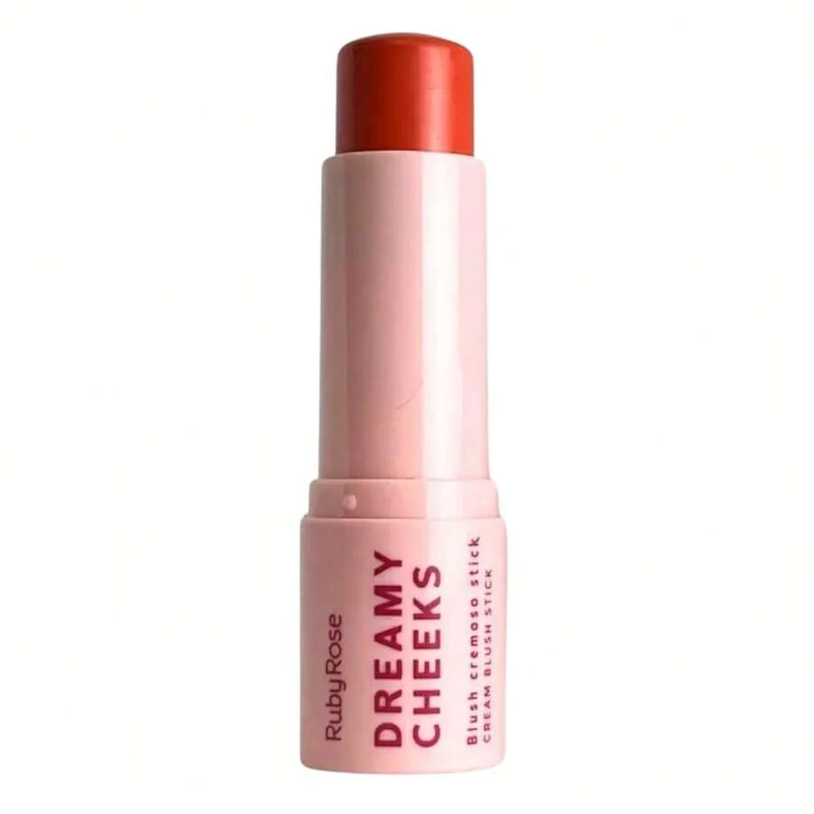 Dreamy Cheeks Ruby Rose Creamy Blush Stick Natural Finish - Solar Orange - 查看 1