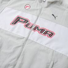 Puma Men's Sportswear SDS Relaxed Graphic Track Jacket WV Running Jacket Fitness Training Jacket Casual Tops - Grey - View 7