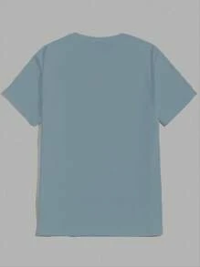 Camiseta personalizada para hombre, Camiseta personalizada con foto impresa, Camiseta de cuello redondo personalizada con impresión para hombre - Agrega tu propio texto e imágenes (fotos familiares/selfies/fotos de mascotas/fotos de amigos/logotipo de la empresa) para diseñar tu camiseta impresa personalizada, Sube tus fotos/collages/seres queridos/mascotas/escenas, Ingresa texto/nombre/citas/eslóganes, Camiseta de manga corta de cuello redondo para hombre, Regalo de vacaciones, Regalo de aniversario, Atuendo de festival de música