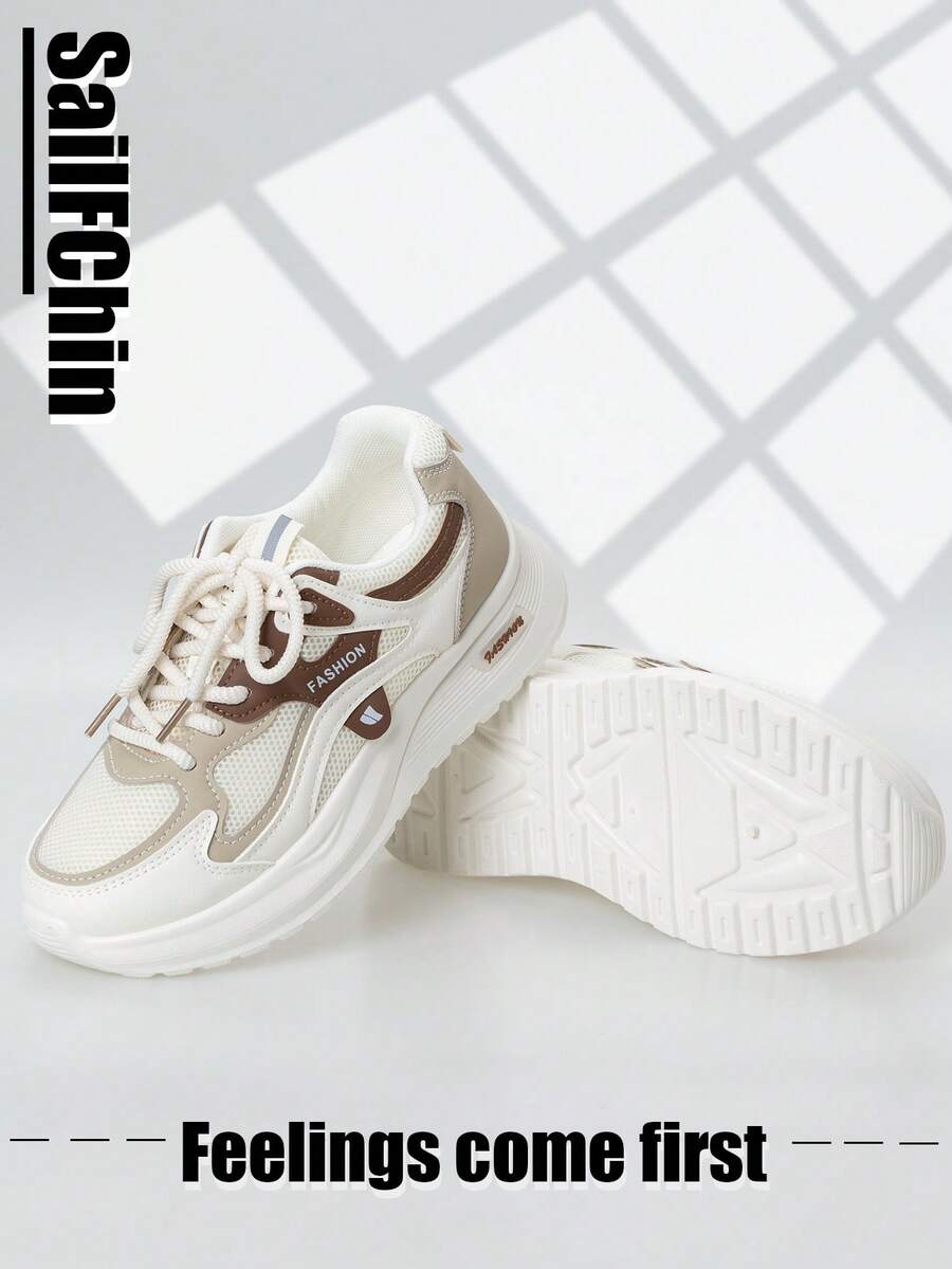 女鞋2025新款女鞋低帮系带运动鞋女时尚休闲运动鞋女平底鞋学生情侣鞋