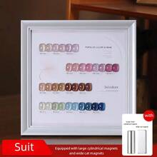 MISSMONDAY 1瓶10毫升高级玻璃珠猫眼胶，2025新款36色猫眼胶，LED UV沙龙级凝胶指甲油，DIY美甲礼品 - 彩色 - 查看 28