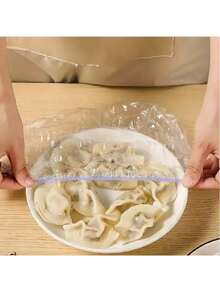 Gói 300/100/200 chiếc nắp đậy bằng màng bọc thực phẩm - Dùng một lần, thích hợp cho bát đĩa, nhà hàng, tiệc nướng BBQ, sử dụng tại nhà. - Nhiều màu - Xem 5