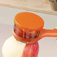 1pc Multi-Functional Peeler With Storage Function, Creative Potato Peeler With Anti-Splash Design