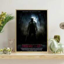 WB 1/10PCS Friday The 13th Horror Films Poster Wall Art Home Decor Room Decor Digital Painting Living Room Restaurant Kitchen Art - Frameless