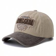 JZML 1 Stück Basecap für Herren mit Stier Grafik und gesticktem Buchstabendesign