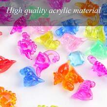 5/10/20/30/50/500PCS Mini Dinosaur Figures, Mini Resin Animals To Hide, Sensory Bin/Treasure Box Toys, Bulk Plastic Dinosaur Party Favors, Birthday Party Favors, Gift Bag Stuffer, Random Styles And Colors,Sensory Bin,Resin Animals,Treasure Box Toys - Multicolor - View 6