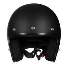 Crown Racing Retro Half-Helmet For Both Men And Women And DOT-Certified | 3/4 Motorcycle Helmet For All-Season Commuting And Riding - Multicolor - View 6