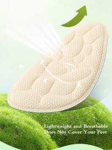 Plantillas metatarsales para mujeres con tacones altos, almohadillas para zapatos de media talla, cojines para la suela anti-dolor, medias plantillas antideslizantes para reducir el tamaño de los zapatos