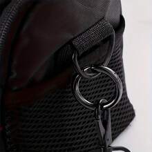 10/20/30/50pcs Colorful Zinc Alloy O-Ring Springs, 25mm Easy Open Snap Keychain, Suitable For DIY Jewelry And Crafts, Minimalist Hollow Design, Great For Dog Leash Connectors And More, Multi-Color, Pendant Connectors For Jewelry Making