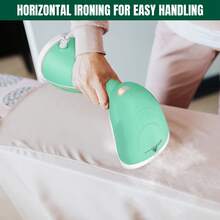 Vandise Instant Wrinkle Remover - 1500W Powerful Handheld Clothes Steamer | 300ml XL Capacity Water Tank Heats In Just 30 Seconds | Professional-Grade Stainless Steel Steam Iron | Perfect For Travel, Home & Office Use | Eliminates Stubborn Wrinkles From Shirts, Dresses, Curtains & More | Compact Yet Powerful Garment Care Solution - UK Plug(220-240V) - View 10