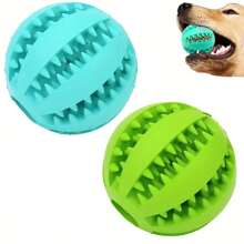 1 Pc Indestructible Dog Chew Toy Ball, Teeth Grinding Toy Suitable For Small/Medium/Large Dogs And Puppies, Pet Feeder Treat Dispenser Dental Care Exercise Intelligence Training Game