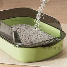 Brand New Extra-Large Open Litter Box, Tall, Deep, And Thickened Litter Box For Pets - Multicolor - View 2