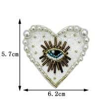 1 Piece - In A Variety Of Handmade Beads, Love Eyes, Cloth Stickers, Clothes, Bags, Shoes, Versatile Decorations, DIY Brooches, Badge Accessories, Graduation Gifts, Holiday Gifts