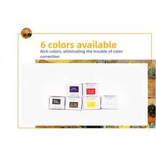 Tinta a óleo profissional Madisi de 170ml (5,95 onças) - Embalagem em tubo de metal - Cores comumente usadas em pintura - Tinta a óleo de qualidade para artistas - Boa cobertura e força de coloração - Adequado para iniciantes e adultos, de volta às aulas, suprimentos escolares - 170ml - Visão 2