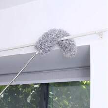 Extendable Feather Duster For Household Cleaning, Reaching High Ceiling, Dust Removal Spider Web Cleaning Tool