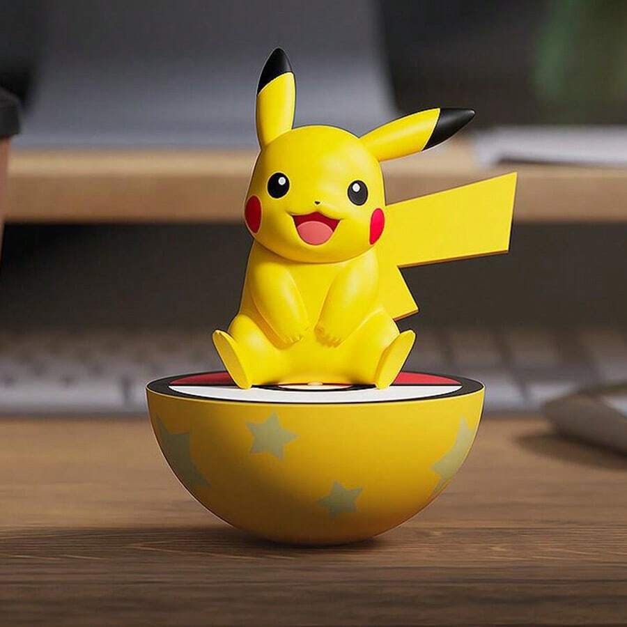 可摇可动人偶套装——仙子伊布，可爱摇摆玩偶，周边商品，日本动漫桌面摆件，收藏玩具 - 彩色 - 查看 1