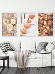 1/3 piezas, Cuadro colgante de lienzo, Decoración artística enmarcada, Listo para colgar, Artes de pared, Pósteres, Arte de pared con marco, Pósteres de Acción de Gracias, Impresión de cosecha de otoño, Conjunto de fotos de calabaza, Granja de otoño, Decoración de cocina, Arte de pared de calabaza, Arte impreso de otoño, Otoño, Halloween, Decoración de Halloween, Decoración de habitación, Decoración de dormitorio, Decoración de pared del hogar, Decoración de otoño